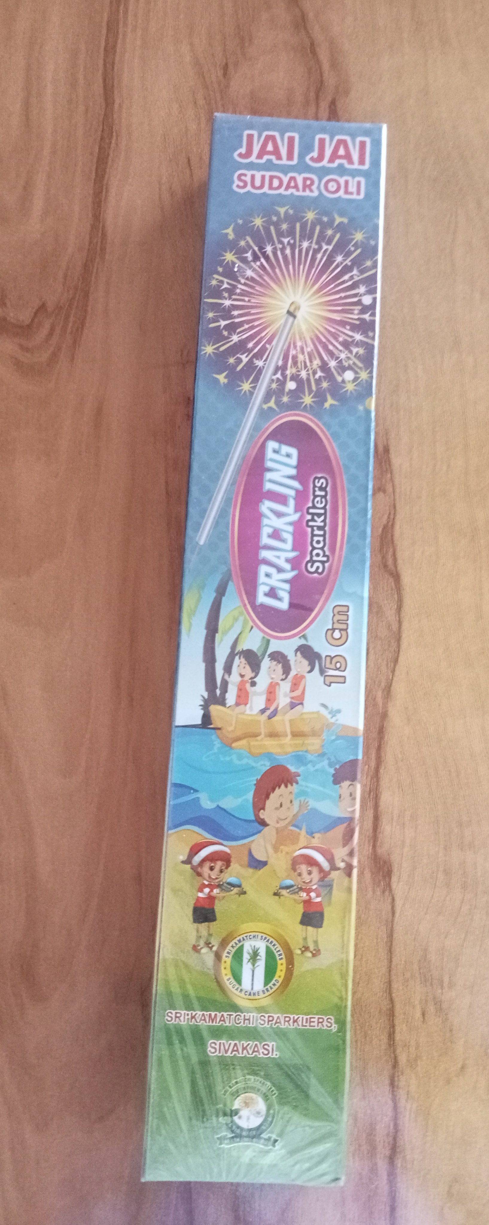 Crackling sparklers 