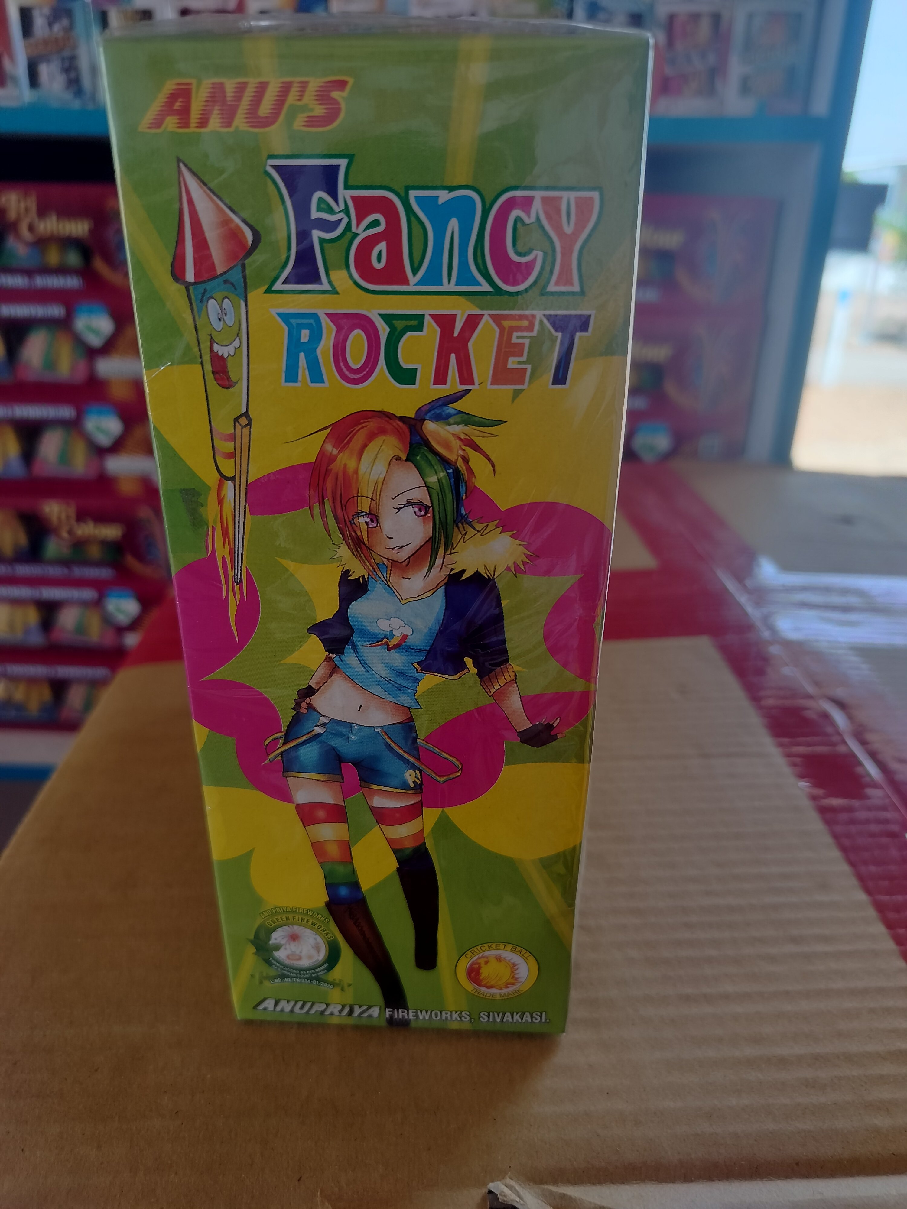 Fancy rocket 